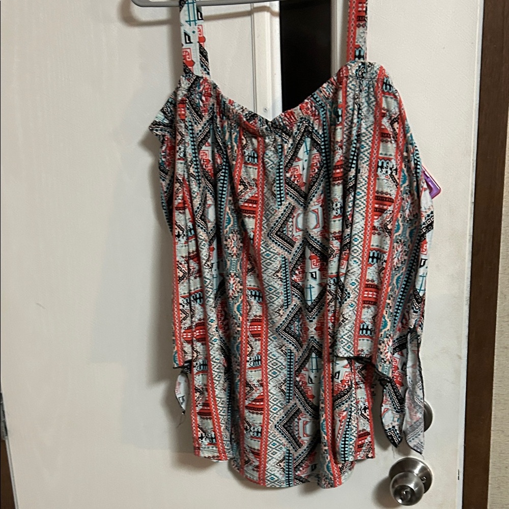 Tribal Print Women's Top